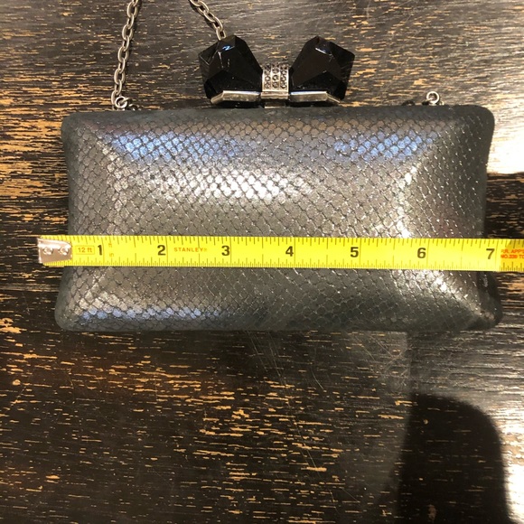 Judith Lieber/Overture/Grey/With Black Bow - Picture 7 of 7